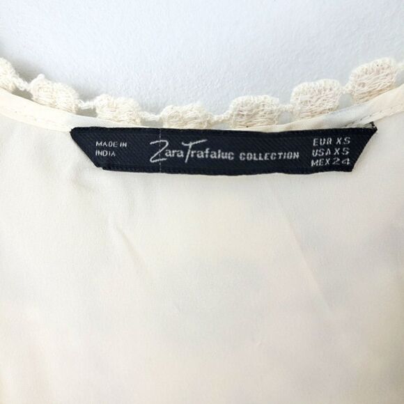 ZARA boho embroidered racetrack mini dress - Picture 3 of 12